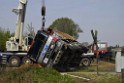 Schwerer VU LKW Zug Bergheim Kenten Koelnerstr P456